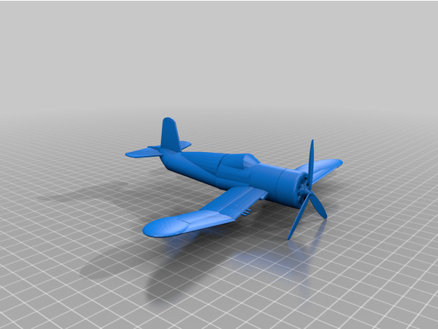 struttura f4u corsaro tinkercad scansioni repliche 3D print model - Mito3D