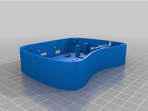 gamepad base slot cover stl file robotics easy print 3d print model - Mito3D