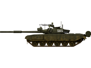 pokpung ho t 72 tanque 1 escala modelos 172 62 t62 3d print model - Mito3D