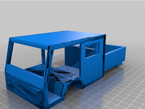 crew cab kei truck vehicles 3d print model - Mito3D
