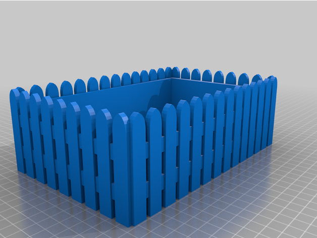 picket fence planter outd