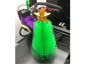 Navidad árbol flexible 3d print model - Mito3D