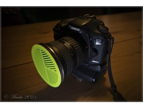 messa fuoco maschera 82mm dslr telecamera bathinov attrezzo lente tokina 3d print model - Mito3D