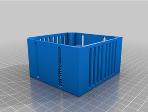 juwel bioflow filter biomedia cages hobby aquarium 3d print model - Mito3D