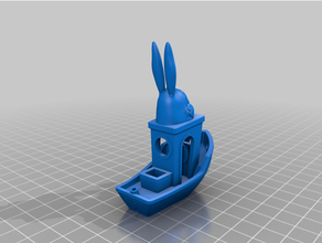 Benchgus 3dbenchy 3d Benchy Chungus Fehler Hase Furz Looney Melodien sus 3d print model - Mito3D