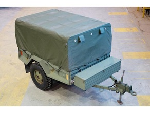 lvw tanıtım videosu 3d baskı 850kg Ordu Kanadalı askeri 3d print model - Mito3D