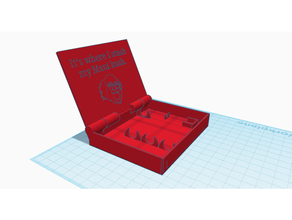 dolma kalem araba vakalar araç sahipleri kutuları güneşli Sanat Kutu durum kılıf Danny Devito komik hediye menteşe esrar dağlar alıntı alıntılar ot orman 3d print model - Mito3D