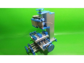 diy axis slide homemade milling cnc machine tools z-axis 3d print model - Mito3D