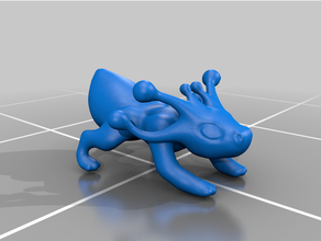criatura 3d impressão 3d print model - Mito3D