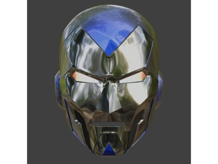 doctor doom 3099 inspired helmet budwin cosplay dr marvel props 3d print model - Mito3D