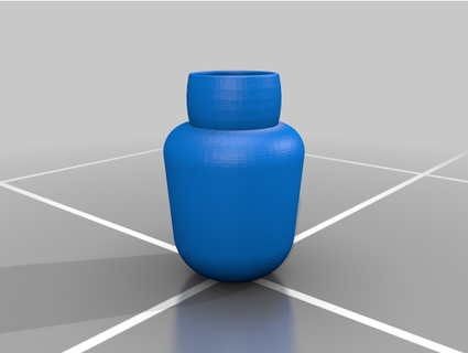 dark souls estus flask cover small vial johnnybravado drinking glass 3d print model - Mito3D