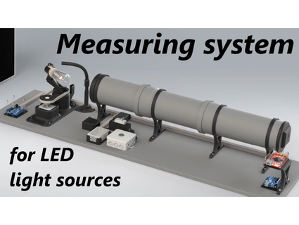 medición determinando calidad LED ligero fuentes 3d modelo maticmarkovic Ingenieria impresión abertura arduino bulbo fft fluctuación flujo iluminancia luminoso medida motor rojo pitaya paso conductor 3d print model - Mito3D
