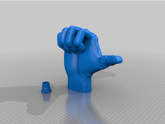 thumb up geo sui001 Outdoor & Garden geocache geocaching 3D print model - Mito3D