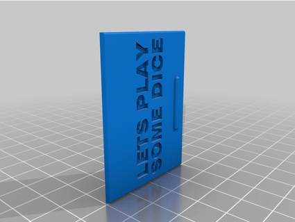 6 dice holder melvintechnology Dice 3d print model - Mito3D