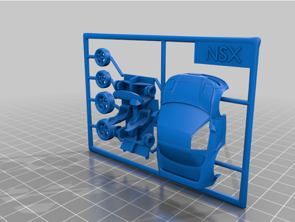 nsx brinquedo kit dendeba veículos 3d print model - Mito3D