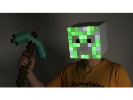 Minecraft maske pavlokhmel elektronik 3d print model - Mito3D