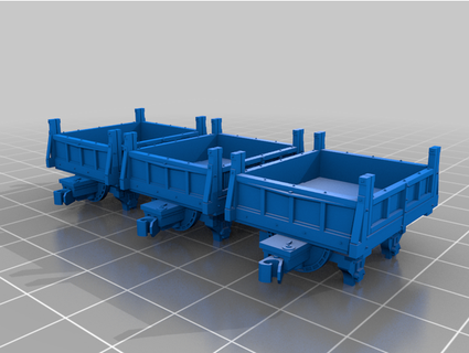 hon30 Lima Rocha Ferrovia basculantes chris33333 passatempo 3d print model - Mito3D