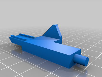 nerf represalia dardo solapa donkarnaje mecánico juguetes 3d print model - Mito3D