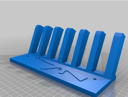 mag rack 6 ak natatx Tools 3d print model - Mito3D