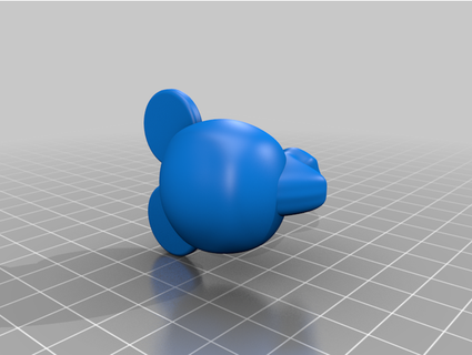 mickey mouse gibblesmash Models disney face head pixar 3d print model - Mito3D