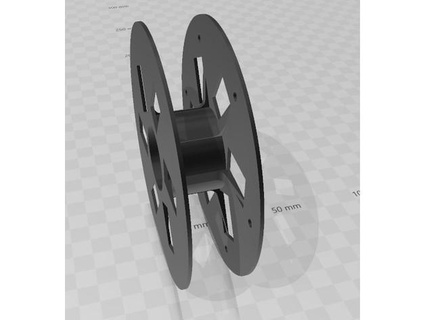 bobina filamento fezes costeiras 3D impressora acessórios 3d print model - Mito3D