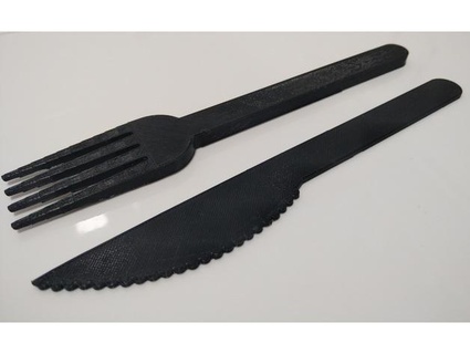 faca garfo conjunto edazan cozinha jantar 3d print model - Mito3D