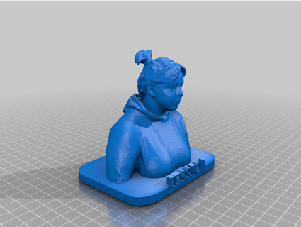 Jessica esponjosos 3d jessicapelucchini 3D impresión 3d print model - Mito3D