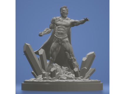 cyborg superman - crisis protocol remix dylanl68 Games dc comics superhero 3d print model - Mito3D