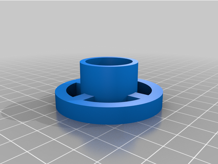 ender 3 compatible spool holder endcap gotvm 3D Printer Accessories creality roller 3d print model - Mito3D