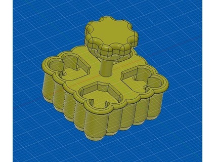 Plätzchen Cutter Ausstechform addi 3D Drucken Backen Sprudel Werkzeuge fallen Kekse herbst kekse keksform 3d print model - Mito3D