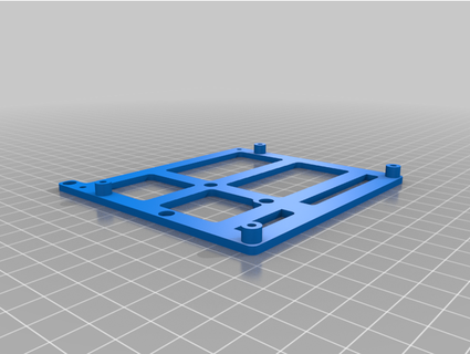 skr 2 ender 5 montar mandíbula 3D impresora partes bigtreetech ender5 tarjeta madre skr2 3d print model - Mito3D