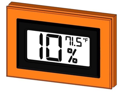 humidity temp sensor mount sterilite 20qt gasket box crandac 3d print model - Mito3D