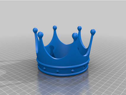 crown gyscos 3d print model - Mito3D
