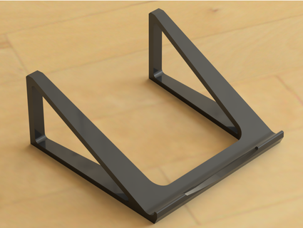 cuaderno ordenador portátil estante soporte renierdumin 3d print model - Mito3D
