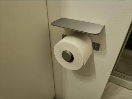 toilet holder replace ikea grundal antirez 3d print model - Mito3D