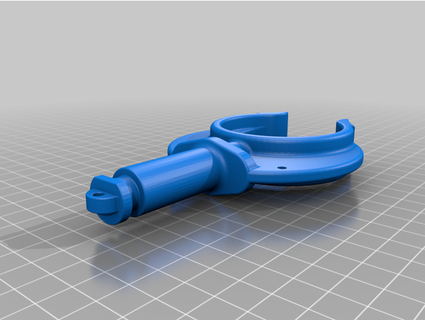 paddle holder sd2706 3d print model - Mito3D