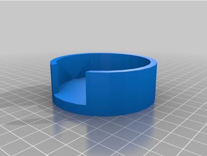 reinforced sentro drill adaptor opaque 3d print model - Mito3D