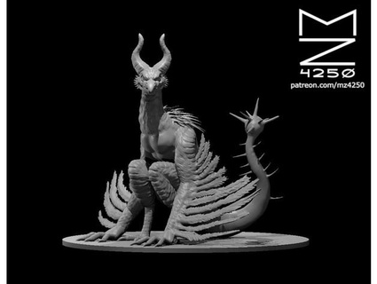 mai demone signore notte mz4250 3d print model - Mito3D