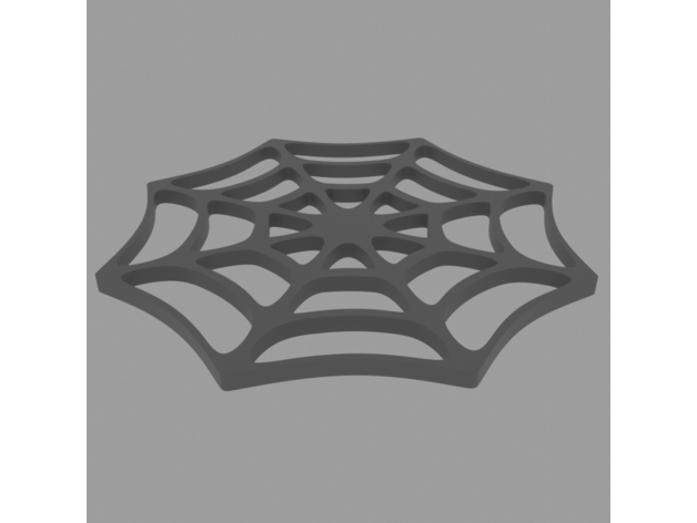 cobweb cup coaster maciek3d 3D print model - Mito3D