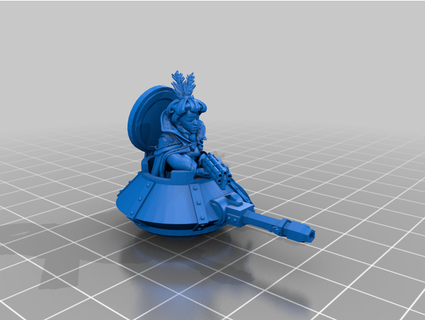 empire man - puff powered cannon box cuddlysupreme 3d print model - Mito3D