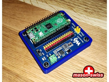bracket servo driver module raspberry pico waveshare mason swiss 3d print model - Mito3D