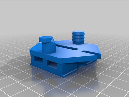drawer glide support aawon 3d print model - Mito3D