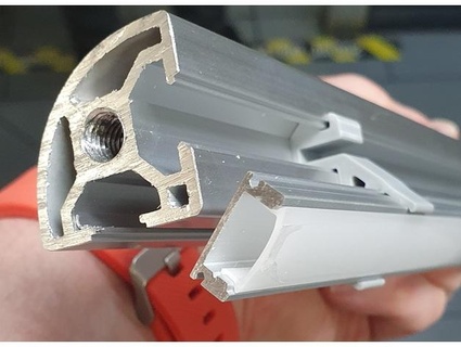 led strip mounting bracket printermeister 3d print model - Mito3D