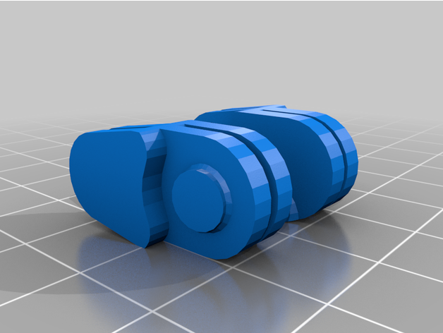 klein grob Adapter ismigglefritz 3D print model - Mito3D