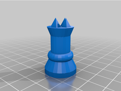 chess rook spence30 3d print model - Mito3D