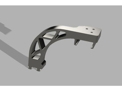 anycubic mégagazero surplomb filament titulaire soutien noxovy 3d print model - Mito3D