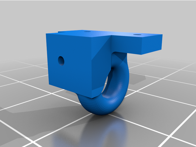 mauler réservoir arrière yeux bouchons remorquer attelage loquet jmcmaulerworks 3D print model - Mito3D