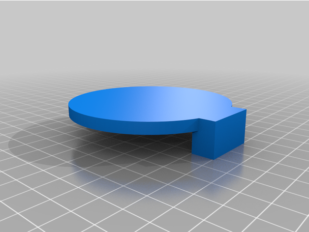 pequeno círculo alvo nerf armas choramos 3D print model - Mito3D