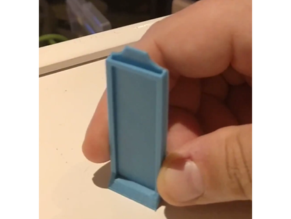 minyatür sürgülü kapı zanaatkar 3d print model - Mito3D