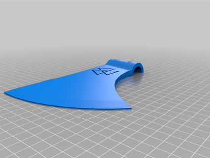 filo paraca hacha guenxy 3d print model - Mito3D